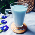 Cooksnap dari Mita Kurniawan untuk resep Es Teh Bunga Telang Susu