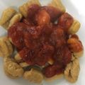 El cooksnap de ChikiTiki cuando hizo Ñoquis caseros de Zanahoria y Harina de Garbanzos.