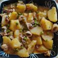 El cooksnap de lourdes cuando hizo Guiso de calamares con patatas.