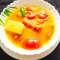 Sampa Nath's cooksnap of when they made টোম্যাটো মুসুর(tomato masoor recipe in Bengali).