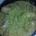 El cooksnap de carla valeria arce cuando hizo Arroz amarillo con pollo.