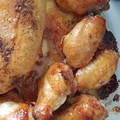 El cooksnap de Eva cuando hizo Alitas de pollo con miel en salsa bbq.