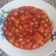 El cooksnap de Sara Pany cuando hizo Garbanzos con tomate frito y frankfurts.