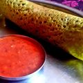 Mrinalini Sinha का कुकस्नैप जब उन्होंने चावल और मिक्स दाल चीला (Chawal aur mix dal cheela recipe in Hindi) बनाया था।