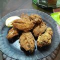 El cooksnap de La Puchi Códoba cuando hizo Alitas de pollo fritas.