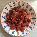 Cooksnap dari Dflorencia untuk resep Lapchiong babi goreng bawang putih #NonHalal