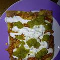 El cooksnap de Cinahy cuando hizo Tinga de pollo.