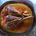 El cooksnap de Javier Acuña Corchero cuando hizo Muslos de pavo al horno con verduras.