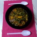 Sneha Patel's cooksnap of when they made આલુ પાલક નું શાક (Aloo Palak Shak Recipe In Gujarati).