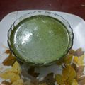  Hena Sarkar's cooksnap of when they made দই পুদিনা কা চাটনি(dahi pudina ki chutney recipe in Bengali).