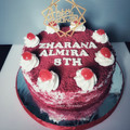 Cooksnap dari Ria Cendana untuk resep Mini Red velvet cakes with creamcheese frosting