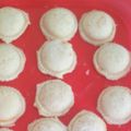 El cooksnap de María Marta cuando hizo Sorrentinos. corazones rellenos de calabaza con queso mozzarella.