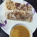 Roshani Gautam Pandey का कुकस्नैप जब उन्होंने मसाला डोसा (Masala dosa recipe in Hindi) बनाया था।