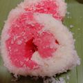 Cooksnap dari Nina Yuliana untuk resep Getuk Singkong Keju Pelangi