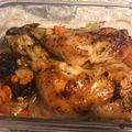 El cooksnap de Paco cuando hizo Muslos de pollo al horno (hecho en bolsa).