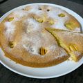 El cooksnap de Marián Gz cuando hizo Bizcocho de manzana.