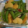 土豆 的 碗豆炒干貝(簡單料理) cooksnap