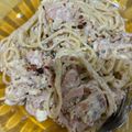 Cooksnap dari Chynthya Ganeko untuk resep Spaghetti Carbonara (Creamy Spaghetti)