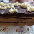 El cooksnap de César Gutierrez cuando hizo Tarta de flan y galletas con chocolate o tarta de la abuela.