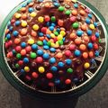 BakingAsh's cooksnap of when they made M&M chocolate cake!.