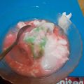 Cooksnap dari Jumriani Jum untuk resep Es Pisang Ijo Segar