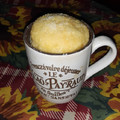 El cooksnap de Chalo Guiñazú cuando hizo Torta en taza marmolada con dulce de leche.