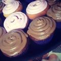El cooksnap de Paloma Corcorán cuando hizo Cupcakes de chocolate.