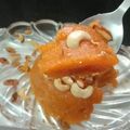 Nalini Shankar's cooksnap of when they made மாம்பழ கேசரி (Maambazha kesari Recipe in Tamil).