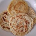 Cooksnap dari Bu Kiona untuk resep Roti Canai / Paratha Bread (no rendaman minyak, step by step)