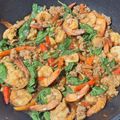 รูป Cooksnap ของ rainny เมื่อเขาทำ ผัดกะเพรากุ้งหมูสับ