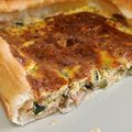 El cooksnap de Daniel González cuando hizo Tarta salada de calabacín y champiñones.