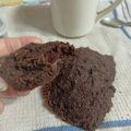 El cooksnap de Viviana Ines Diaz Krikorian cuando hizo Galletitas de choco🍫 sin gluten, con sobras de leche de almendra.