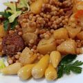 Magyarné Nyírő Kati Cooksnap-ja, amikor elkészítette a(z) Öreg tarhonyás krumpli receptet.