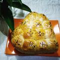 Cooksnap dari iiswatizain untuk resep Korean Sweet Potato Bread (Roti Ubi ala Korea)