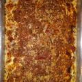 El cooksnap de Lujan Sosa Sotelo cuando hizo Lasagna de berenjena.