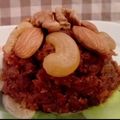 Sumera Rahman's cooksnap of when they made Desi Gajar/ Red Carrot Halwa.