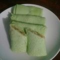 Cooksnap dari Rita Rohaeni untuk resep Dadar gulung ungu