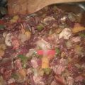 El cooksnap de Alejandro Ramos Martinez cuando hizo Alambre de cecina, champiñón y longaniza con queso.