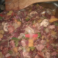 El cooksnap de Alejandro Ramos Martinez cuando hizo Alambre de cecina, champiñón y longaniza con queso.