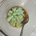 Cooksnap dari Indah untuk resep Bubur Sumsum Sutra Pandan (Ekstra Lembut, Ekstra Soft)