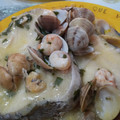 El cooksnap de Martita Dinamita cuando hizo Merluza en salsa verde con almejas y gambas 🦐.