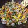 El cooksnap de Claudia Rojas cuando hizo Ceviche de camarón con mango y tequila.