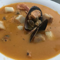 El cooksnap de Ben cuando hizo Sopa de marisco.