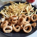 El cooksnap de Luisina cuando hizo Calamares fritos a la andaluza.