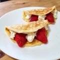 รูป Cooksnap ของ ครัวนุ้งแคท เมื่อเขาทำ โดรายากิ สตรอว์เบอร์รี🍓