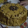 El cooksnap de Carolina Navarro cuando hizo Torta Moka.