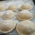El cooksnap de Daniela As cuando hizo Sorrentinos Jamón y Muzzarella o Queso - Masa y Relleno.