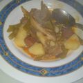 El cooksnap de Laura Fernandez cuando hizo Judías verdes con jamón y setas variadas.