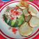 El cooksnap de Judith Neida Pizarro cuando hizo Zapallo italiano relleno con papas doradas.
