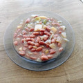 El cooksnap de Jose Gon cuando hizo Alubias pintas con olla expres. Receta vegana.